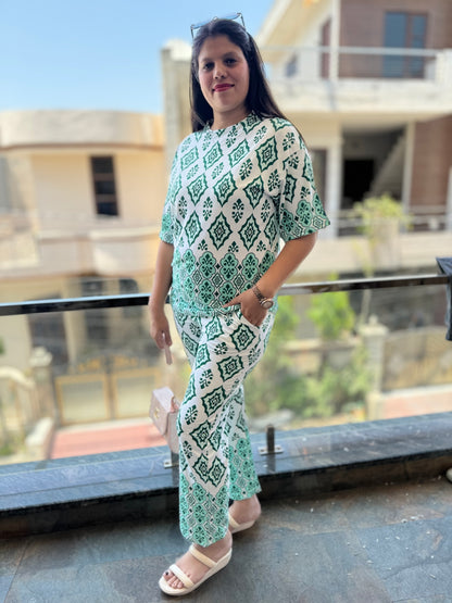 Bandhani Print Cordset