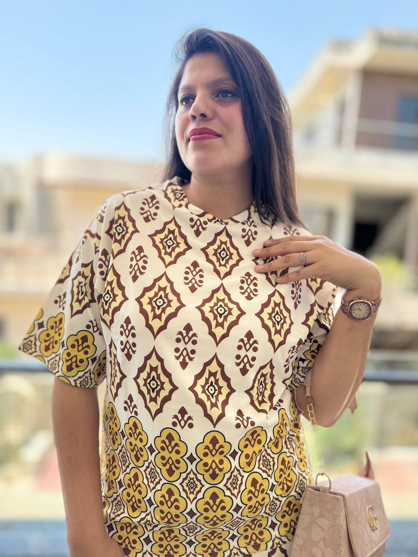 Bandhani Print Cordset