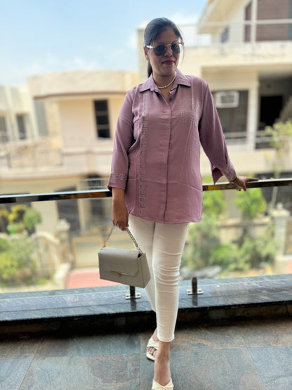 IndiPehnawa Trendy Sirvoski Shirt