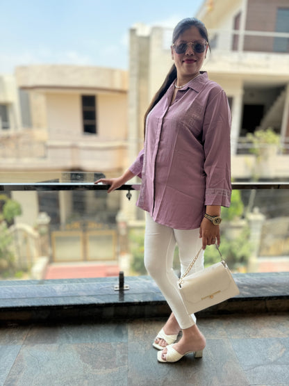 IndiPehnawa Trendy Sirvoski Shirt