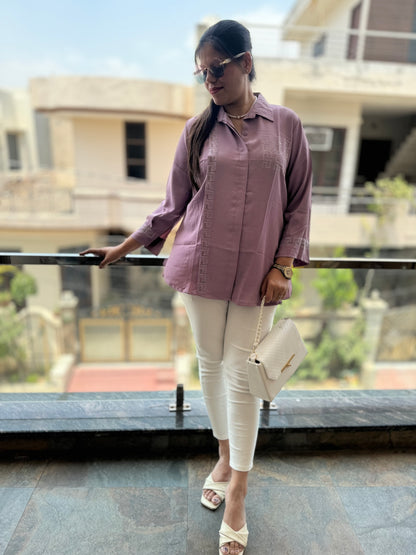 IndiPehnawa Trendy Sirvoski Shirt