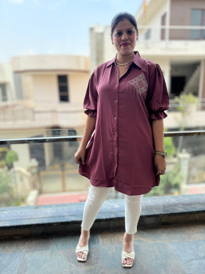 IndiPehnawa Trending Sirvoski Tunics