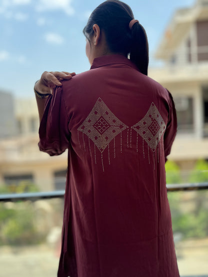 IndiPehnawa Trending Sirvoski Tunics