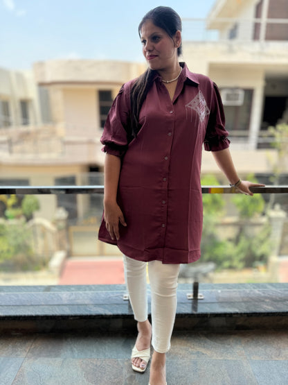 IndiPehnawa Trending Sirvoski Tunics