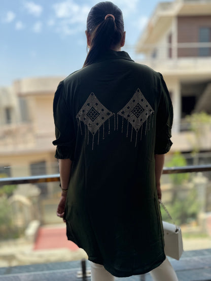 IndiPehnawa Trending Sirvoski Tunics