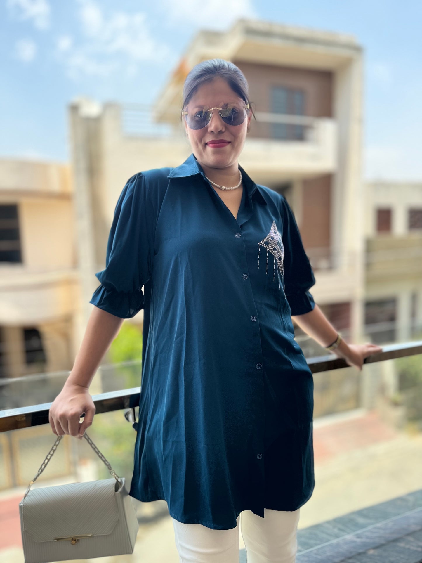IndiPehnawa Trending Sirvoski Tunics