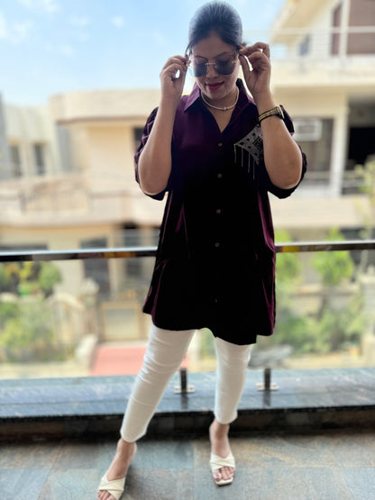 IndiPehnawa Trending Sirvoski Tunics