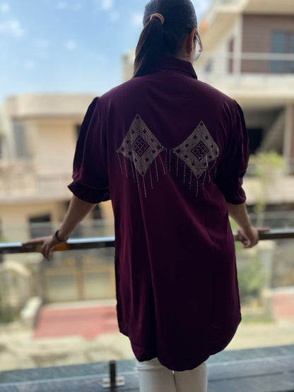 IndiPehnawa Trending Sirvoski Tunics