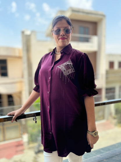 IndiPehnawa Trending Sirvoski Tunics