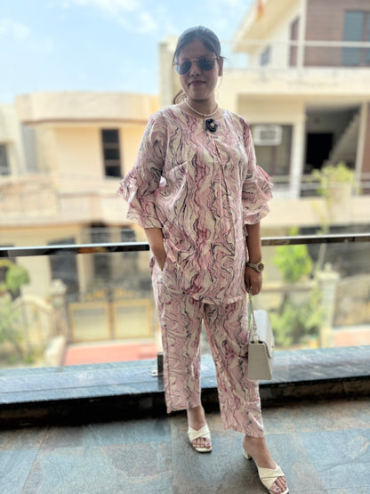 IndiPehnawa Two Piece Loose Fit Cordset