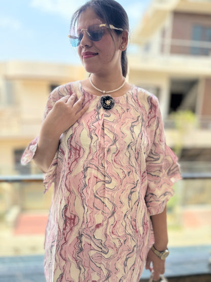 IndiPehnawa Two Piece Loose Fit Cordset