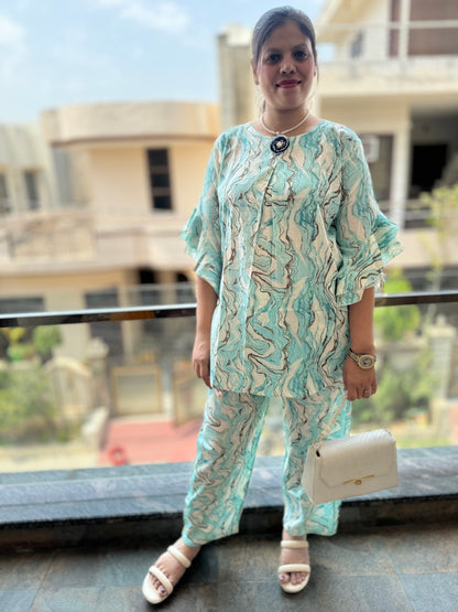 IndiPehnawa Two Piece Loose Fit Cordset