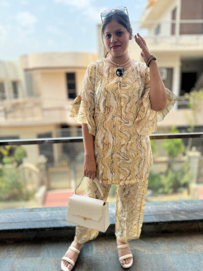 IndiPehnawa Two Piece Loose Fit Cordset