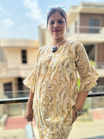 IndiPehnawa Two Piece Loose Fit Cordset