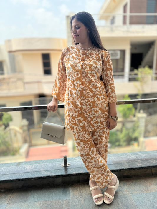 IndiPehnawa Floral Print Cordset