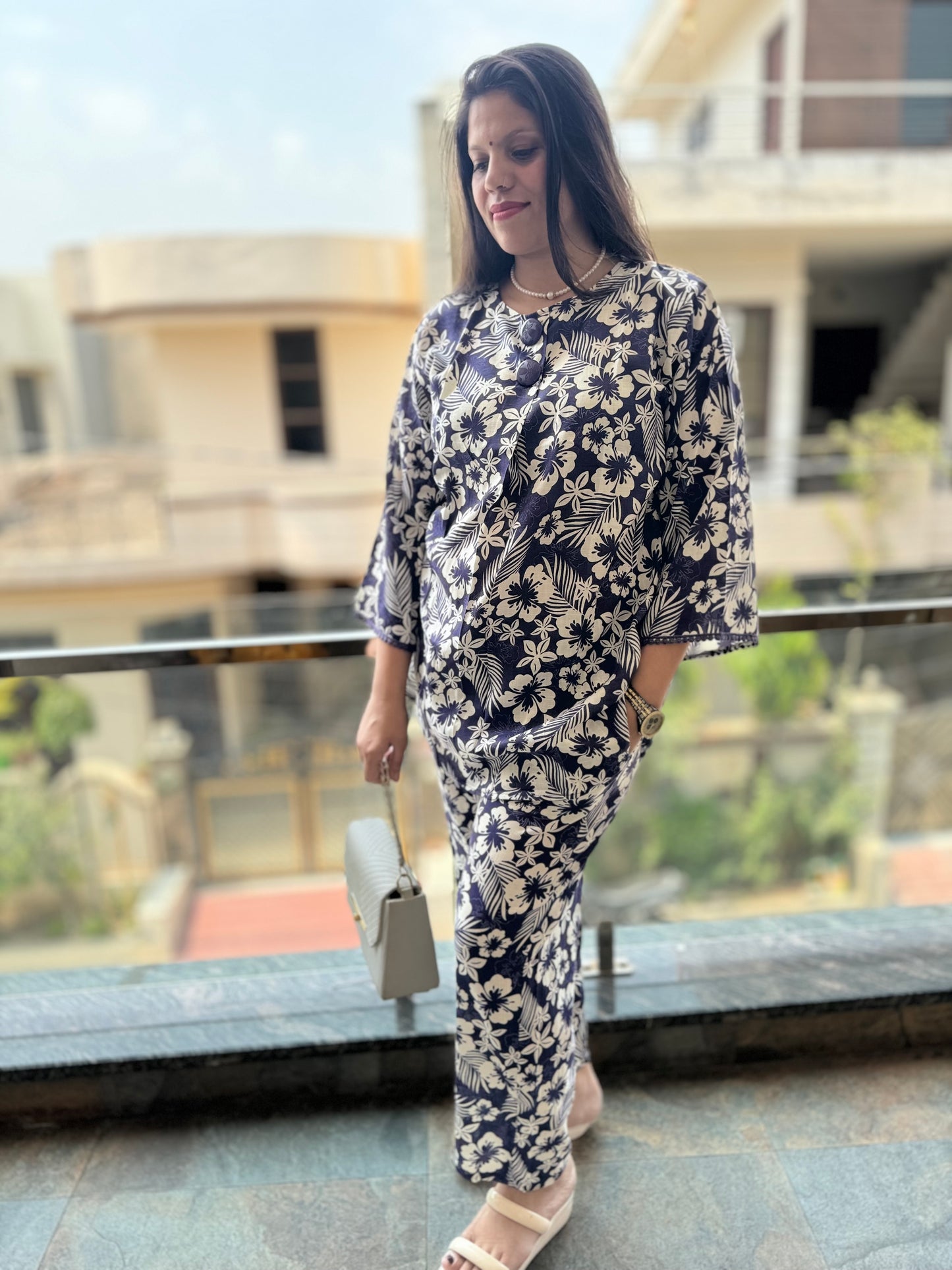 IndiPehnawa Floral Print Cordset