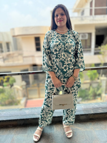IndiPehnawa Floral Print Cordset