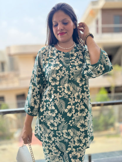 IndiPehnawa Floral Print Cordset