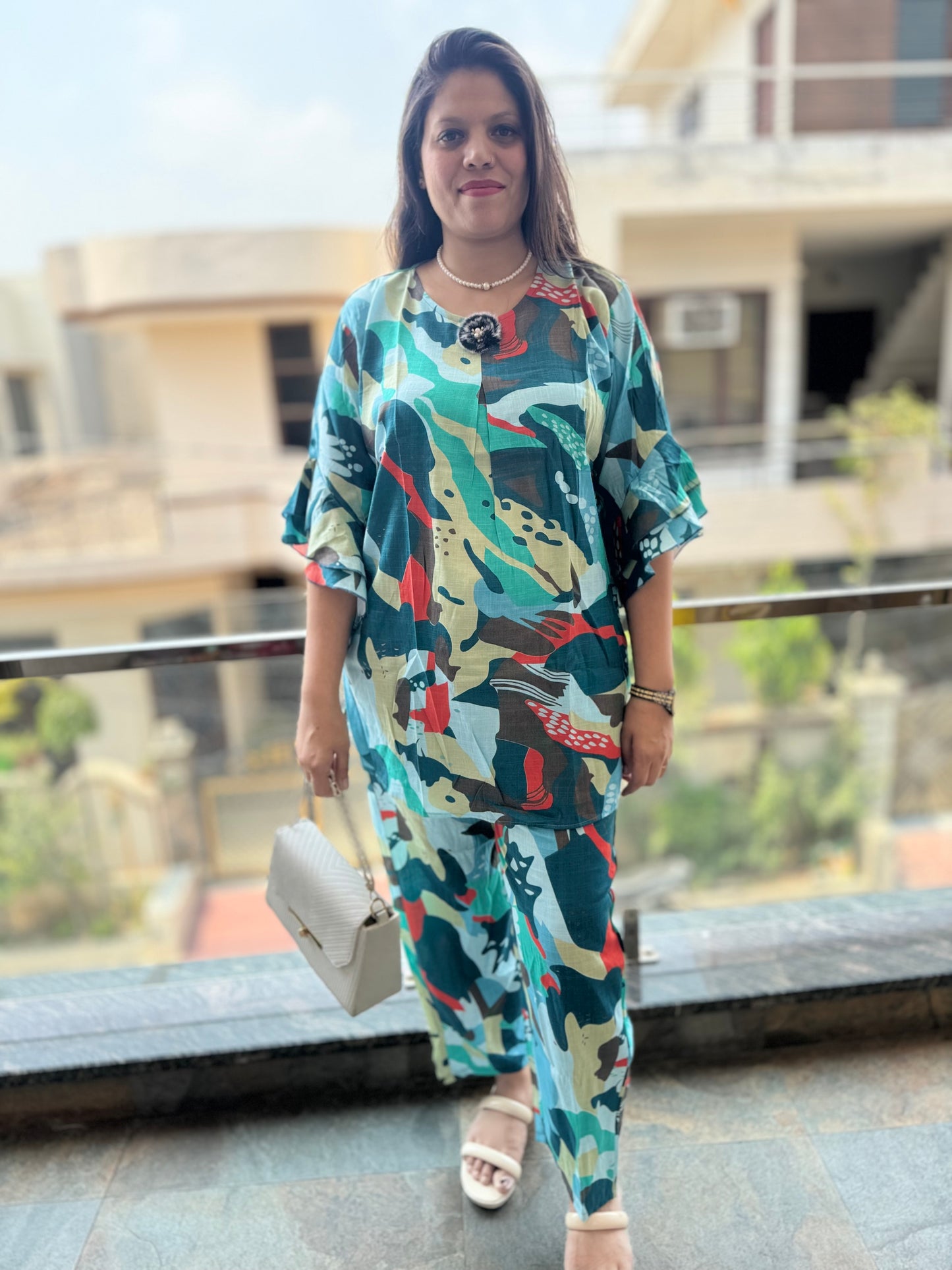 IndiPehnawa Digital Print Multi Cordset