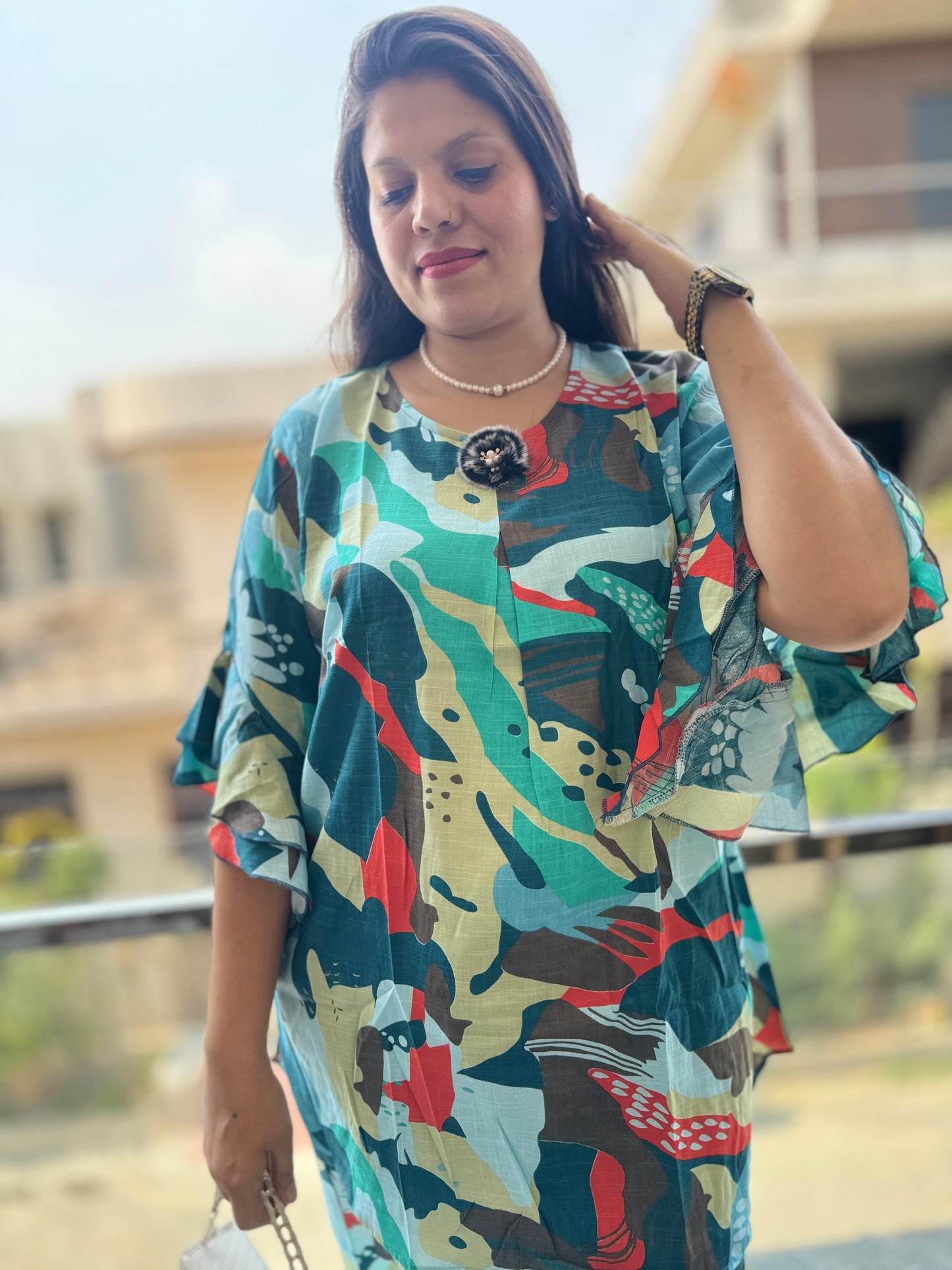 IndiPehnawa Digital Print Multi Cordset