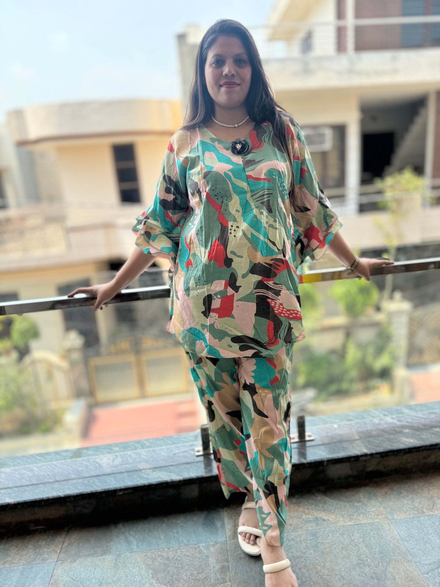 IndiPehnawa Digital Print Multi Cordset