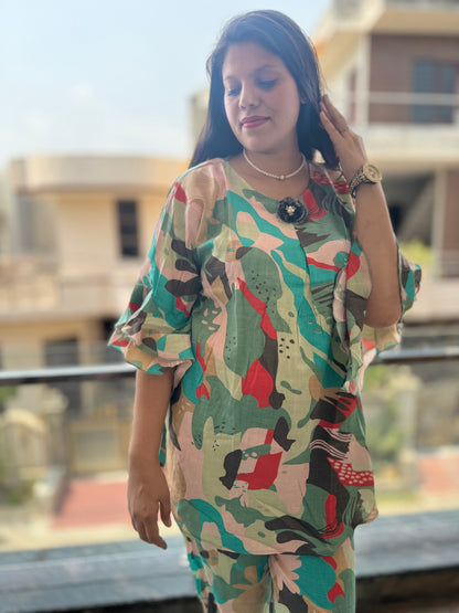 IndiPehnawa Digital Print Multi Cordset