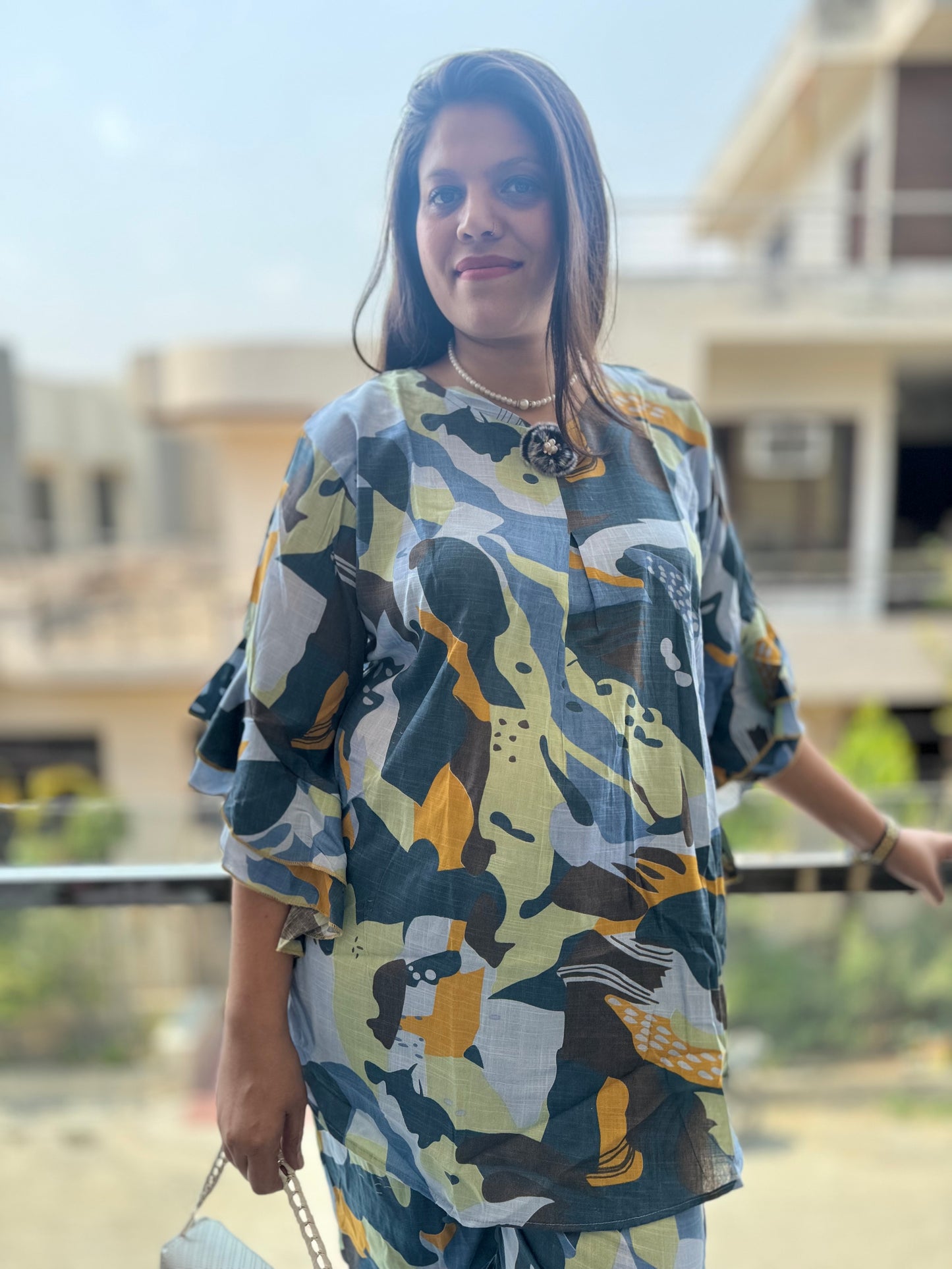IndiPehnawa Digital Print Multi Cordset