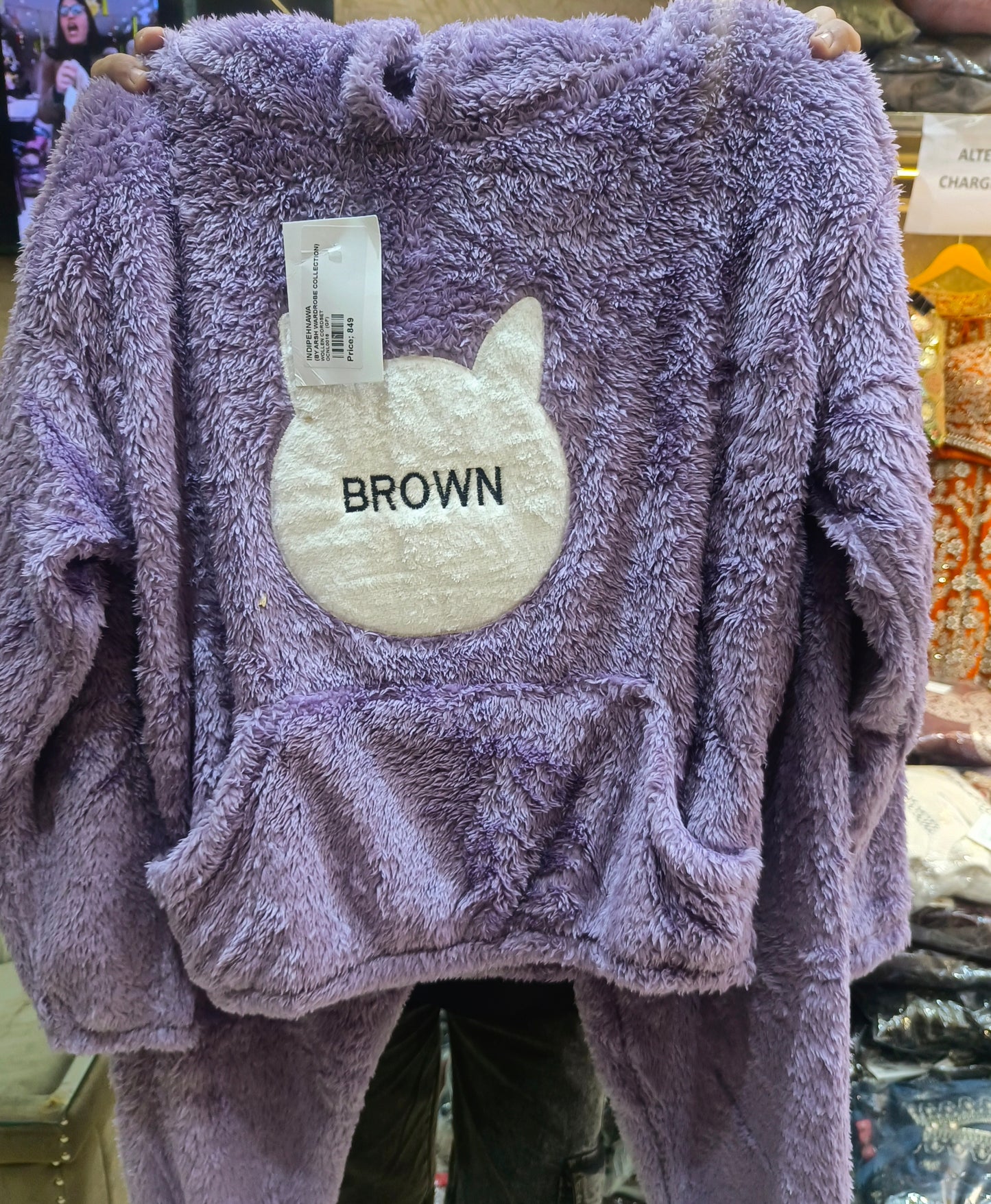 Budget Friendly Woolen Night Suit