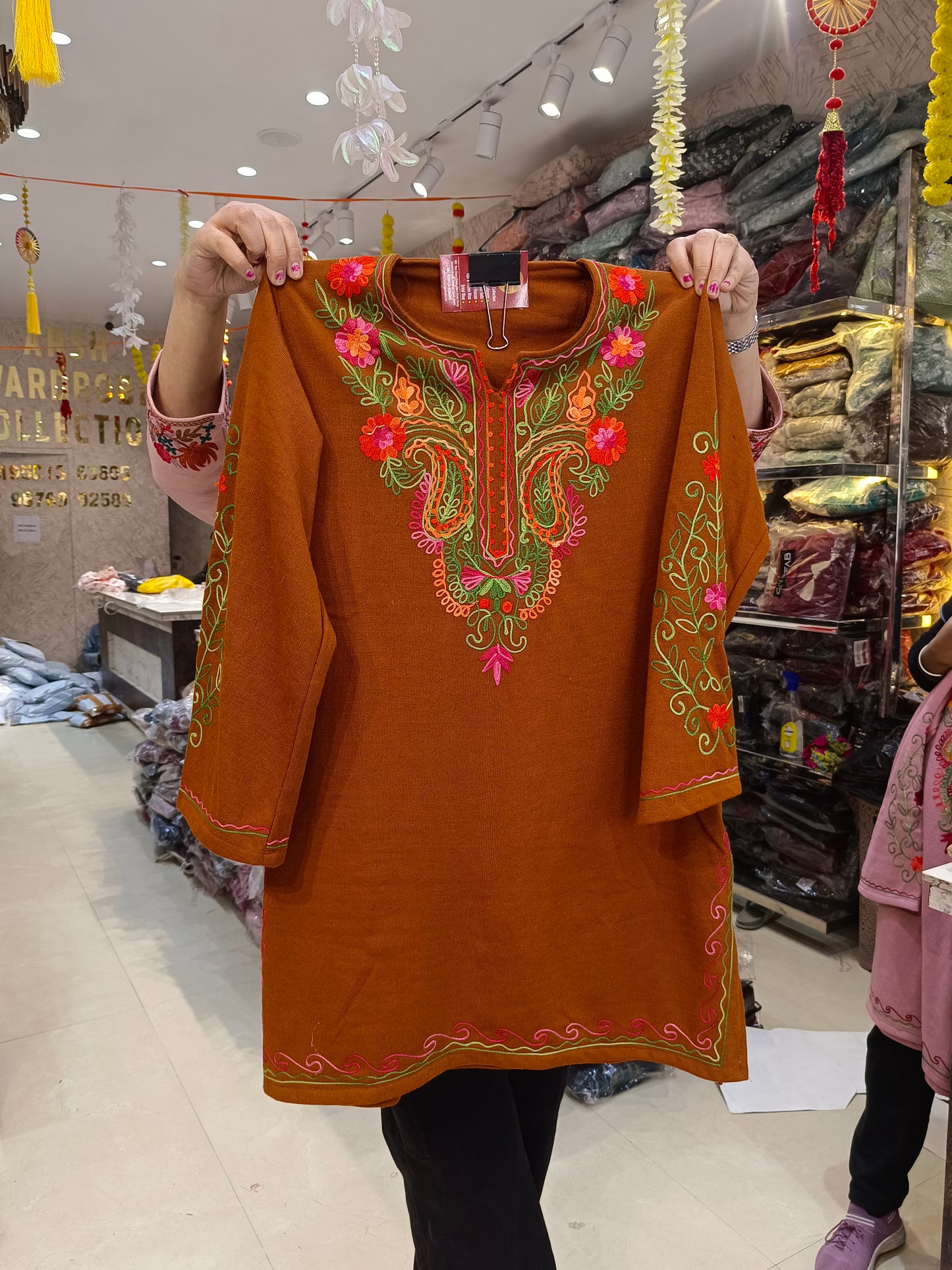 PREMIUM WOOL PHERAN KURTI