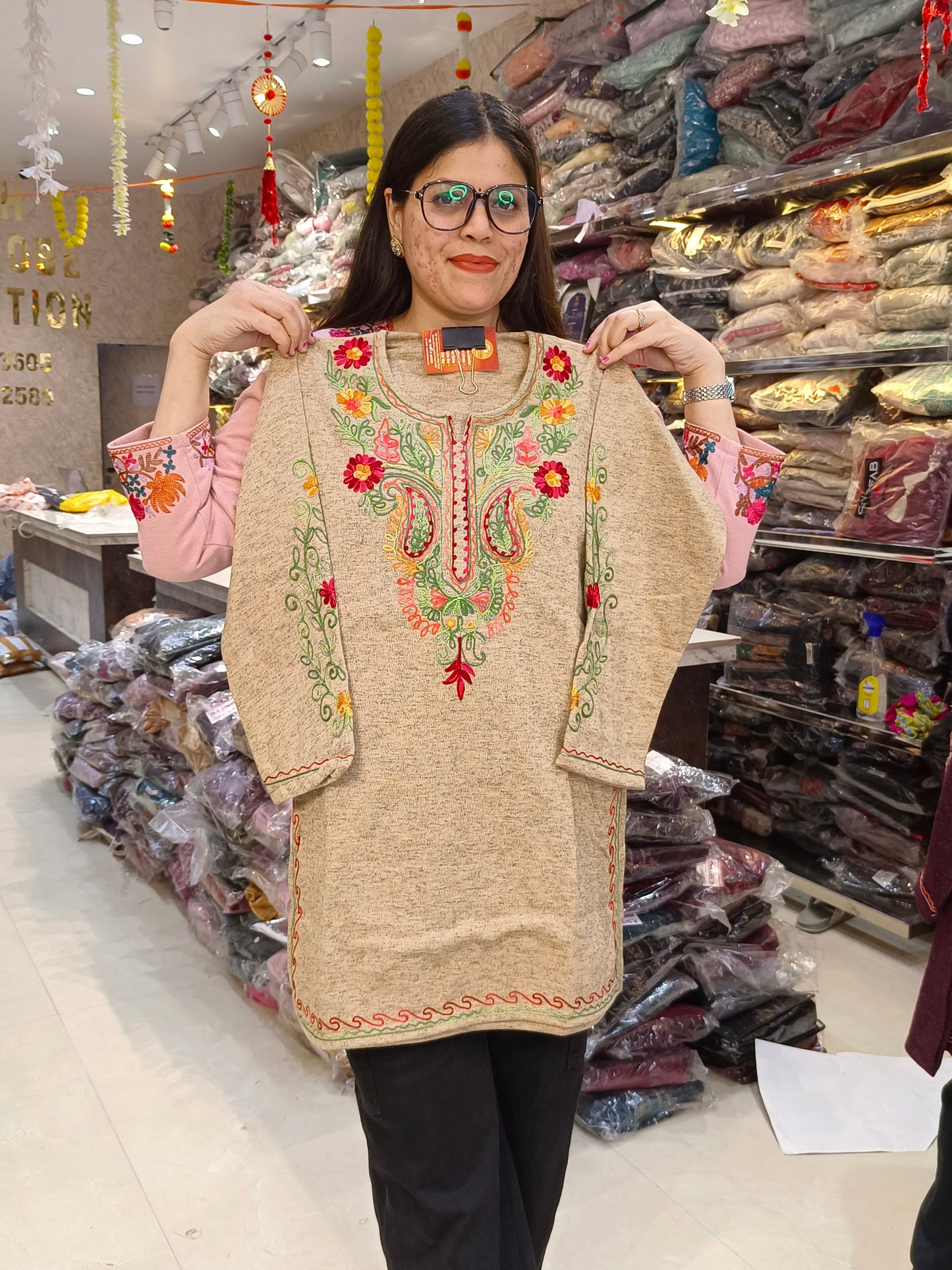 PREMIUM WOOL PHERAN KURTI