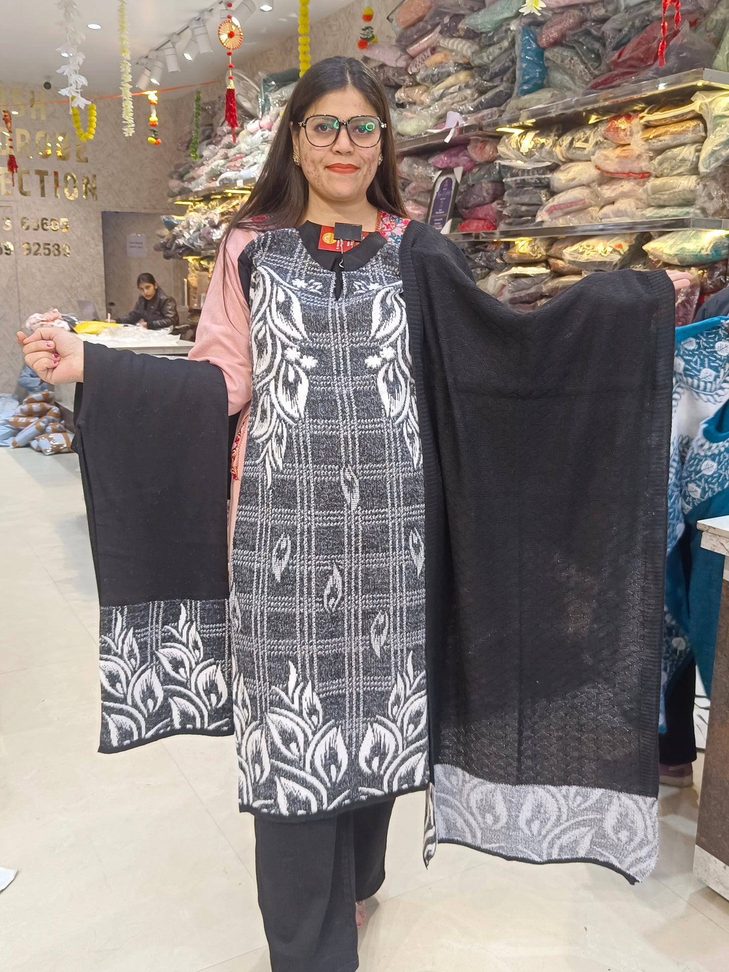 HAIR WOOL BEAUTIFUL 3PC SUIT