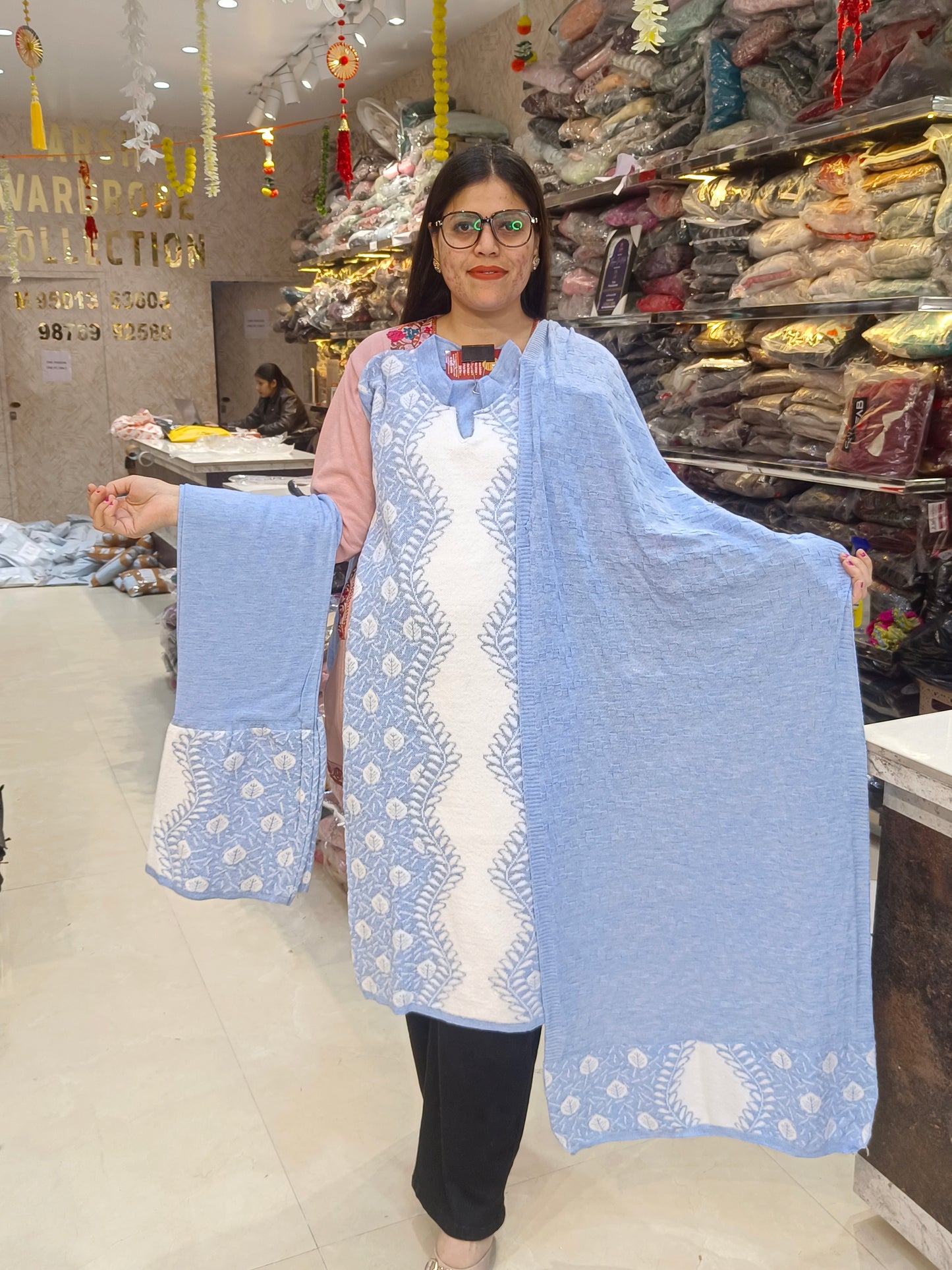 HAIR WOOL BEAUTIFUL 3PC SUIT