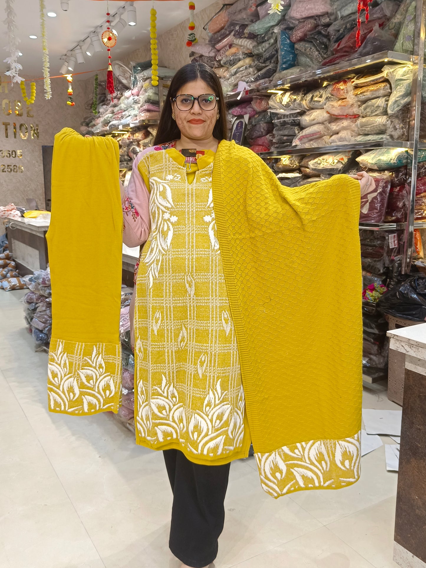 HAIR WOOL BEAUTIFUL 3PC SUIT