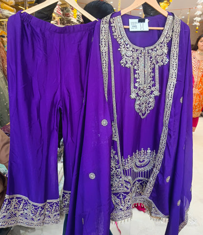 WEDDING WEAR CHINON A-LINE SUIT