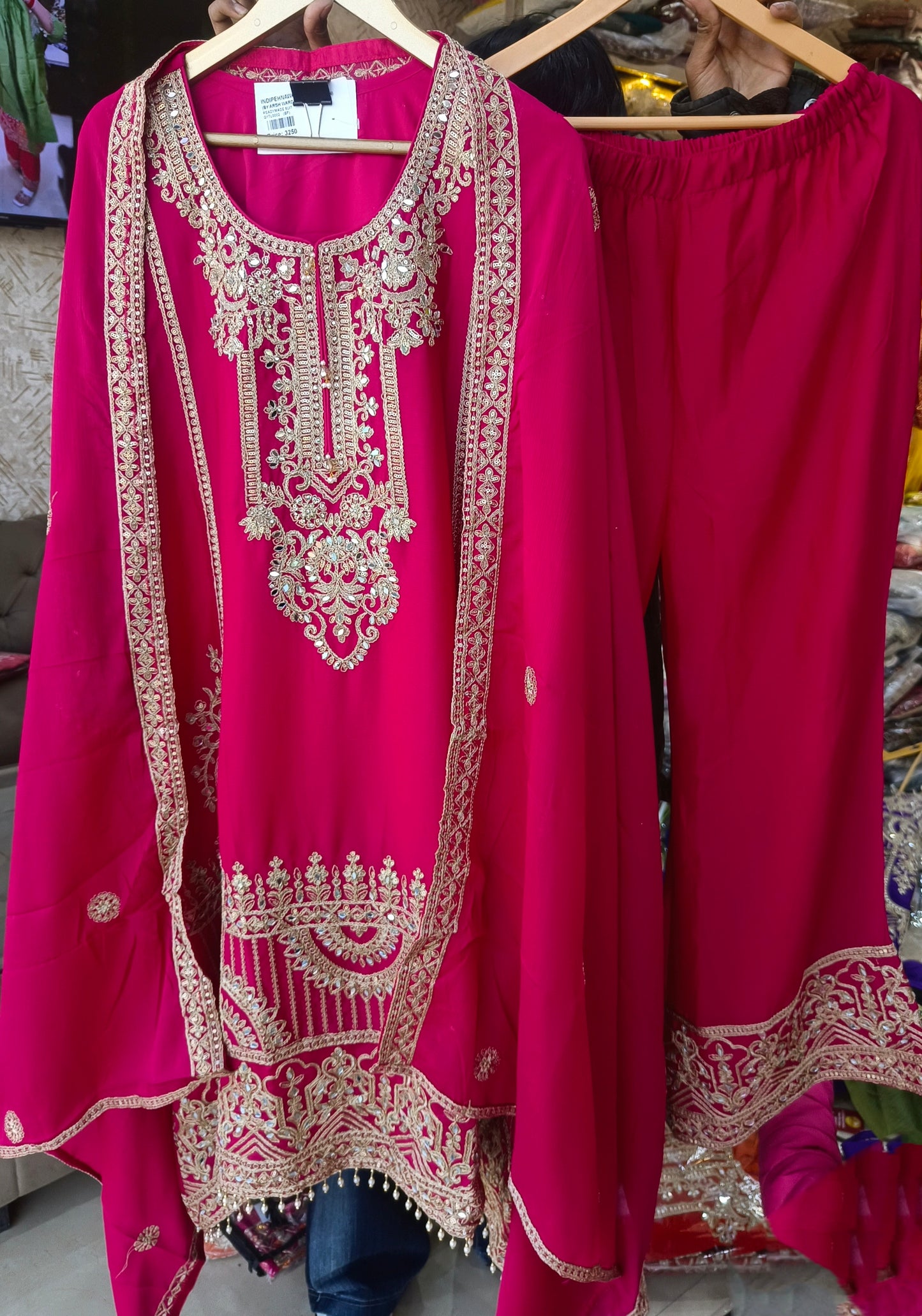 WEDDING WEAR CHINON A-LINE SUIT