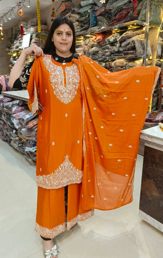 PREMIUM CHINON NECK DESIGN PERAL WORK SUIT