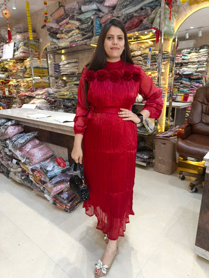 PREMIUM SILK BEAUTIFUL DRESS