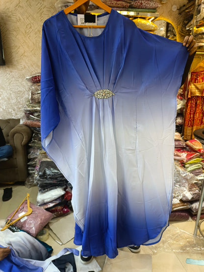 PREMIUM SILK KAFTAAN DESIGN DRES