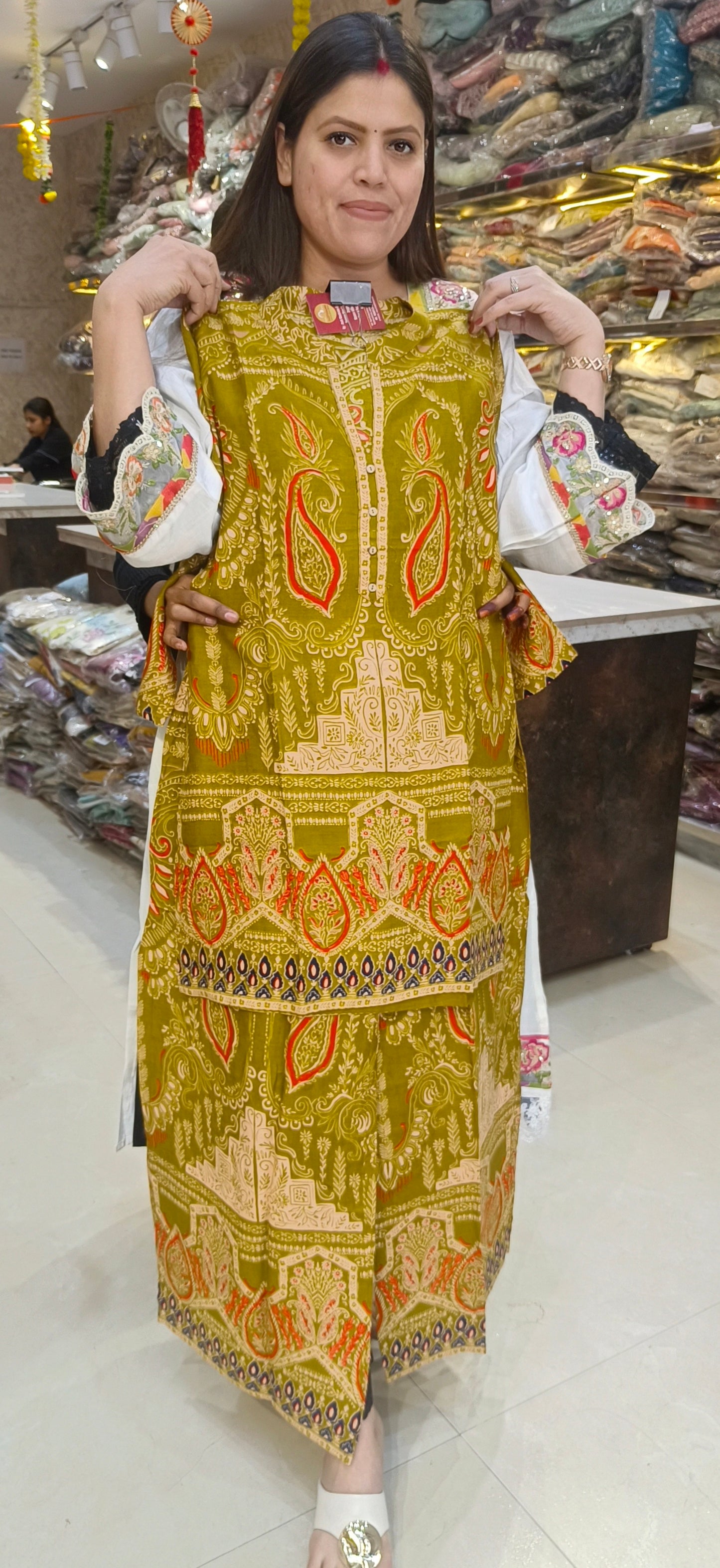 PURE COTTON RITU KUMAR DESIGNER CORDSET