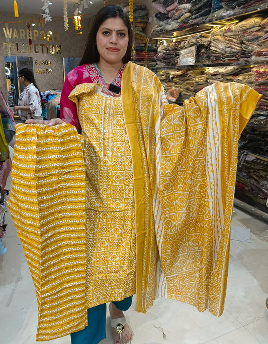 PURE COTTON LINEN SUIT