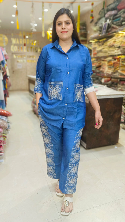BLUE DENIM CORDET
