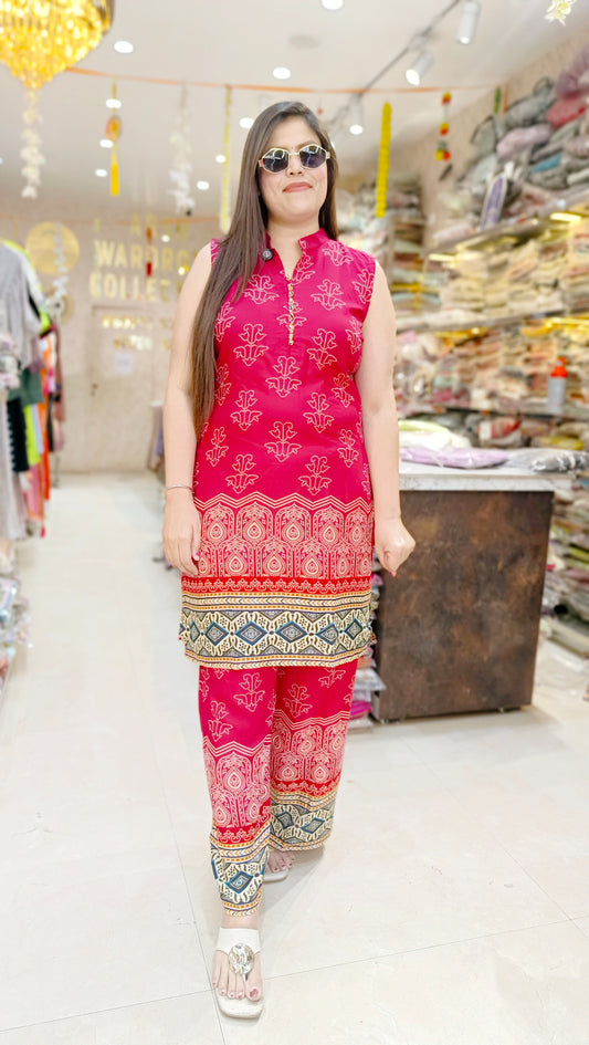PURE COTTON DOT DESIGN CORDSET