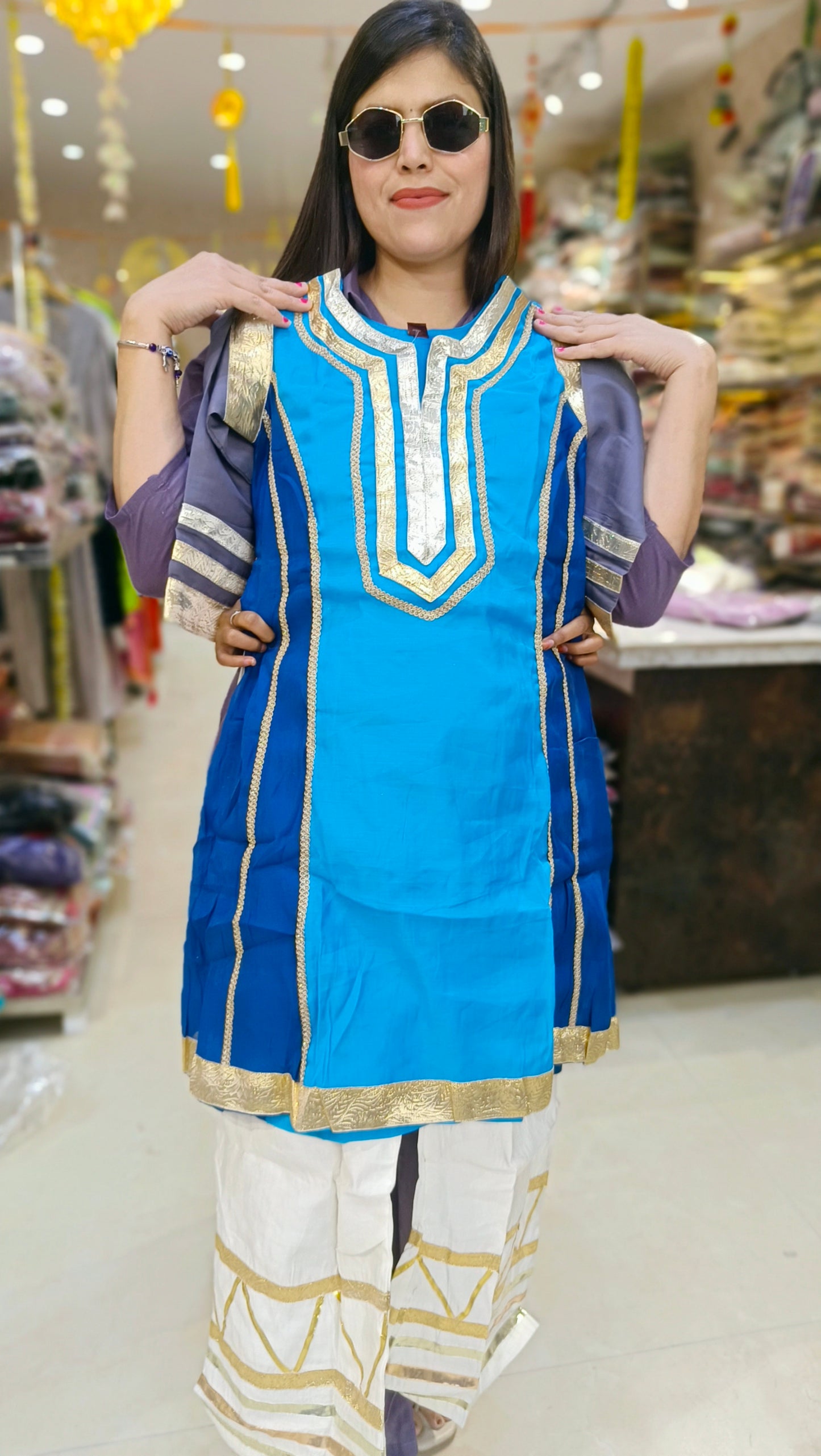KAREENA DESIGN PURE WITH COTTON LINING CORDSET(ARTICAL-2)