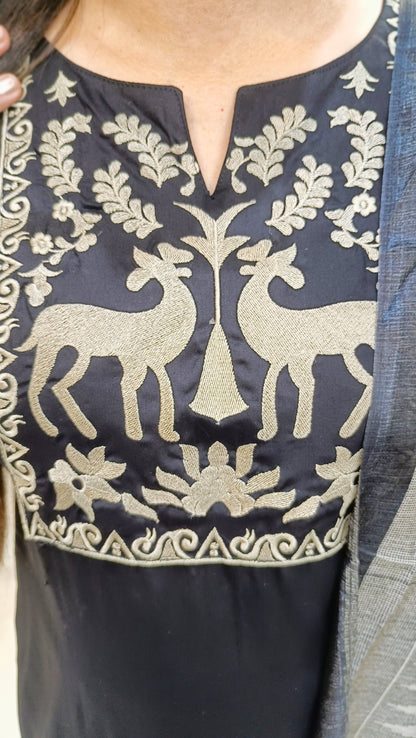 PURE COTTON DEER DESIGN SUIT