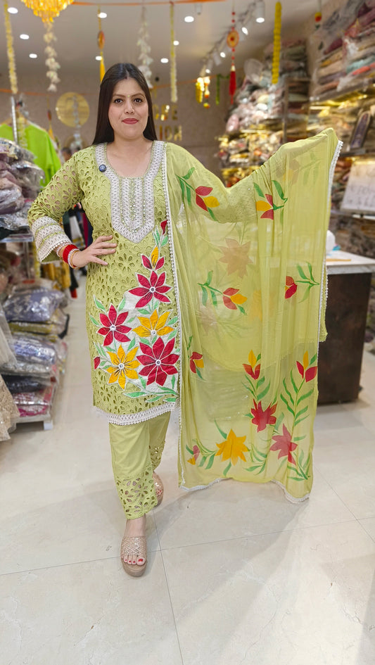 PURE COTTON CHIKEN HAKUBA PREMIUM SUIT