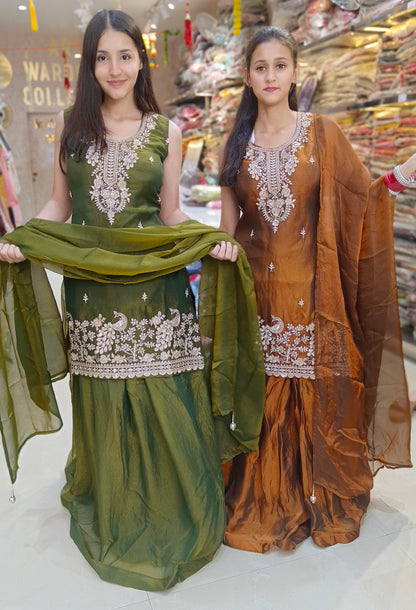 PARTY WEAR JIMMY CHU SHA SHA JAGGO SPECIAL LEHENGA