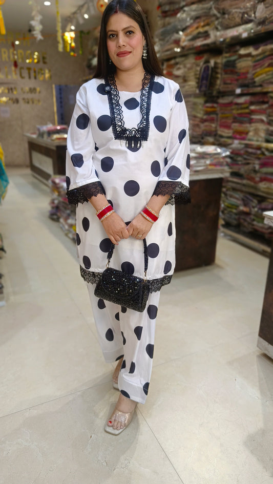 POLKA DOT DESIGNER CORDSET