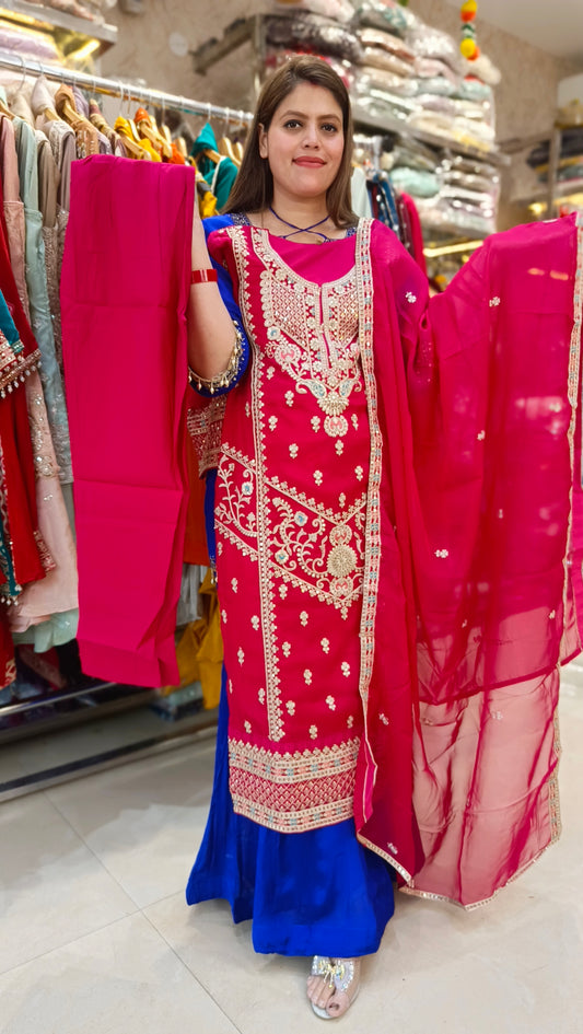KARWACHAUTH SPECIAL FULL HANDWORK SUIT