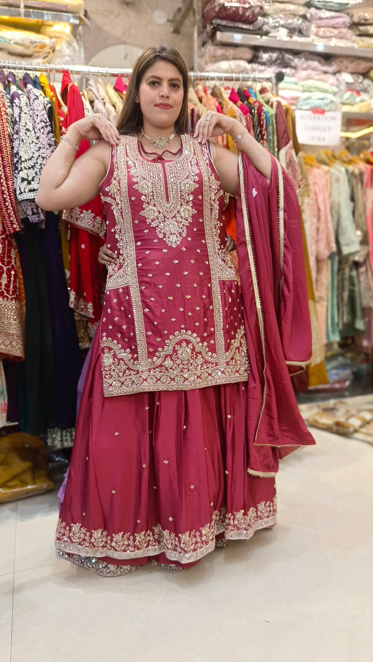 PARTY WEAR HANDWORK FULL FLAIR LEHENGA