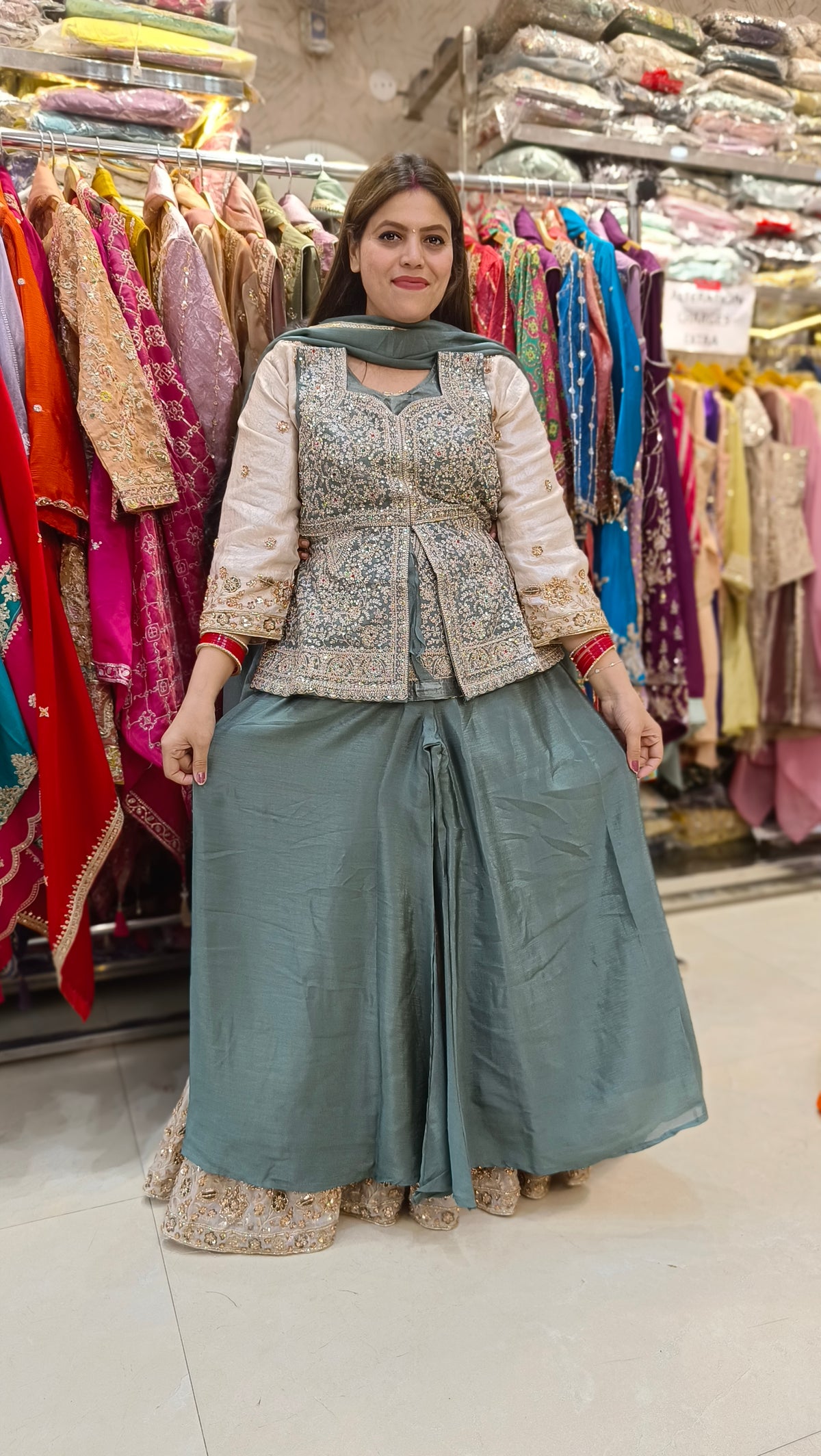 RUBICONE WORK SHORT TOP WITH JAFFA